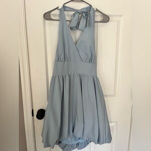 SHEIN Light Blue Sleeveless Mini Dress – Women’s Large